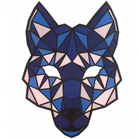 Masque Loup lumineux interactif