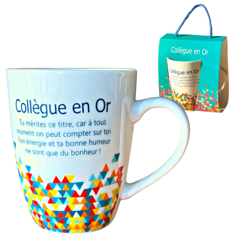 Mug à offrir Collègue en or