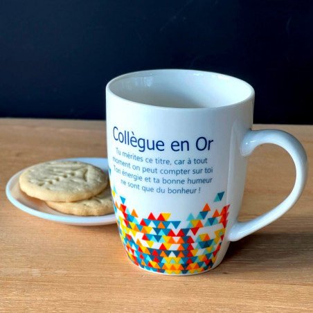 Mug à offrir Collègue en or