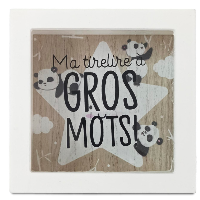 Tirelire gros mots