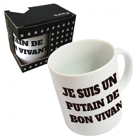 Mug Putain de bon vivant