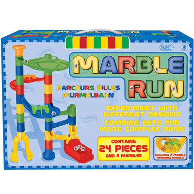 Photo Marble Run, parcours créatif pour billes