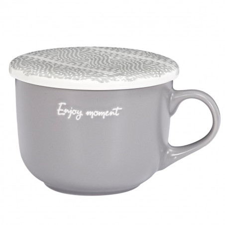 Bol à soupe et son couvercle