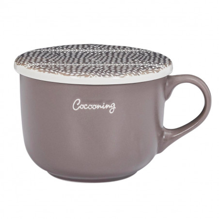 Bol à soupe et son couvercle