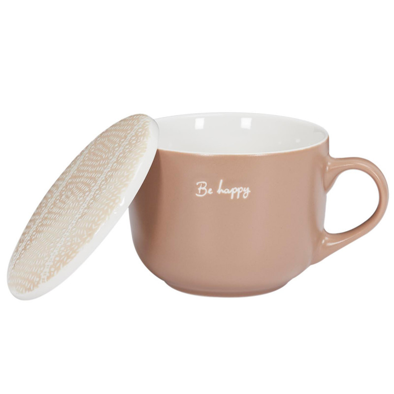 Bol à soupe et son couvercle