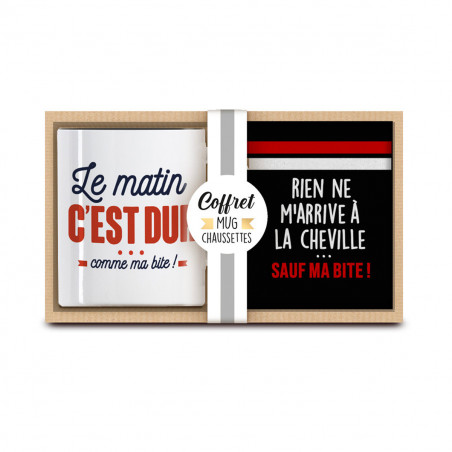 Coffret Mug Chaussettes Ma Bite - mycrazystuff.com
