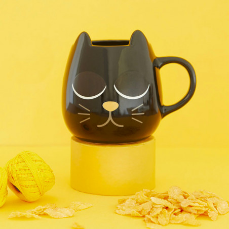 Mug chat magique thermoréactif