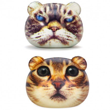 Lot de 2 balles anti-stress félins