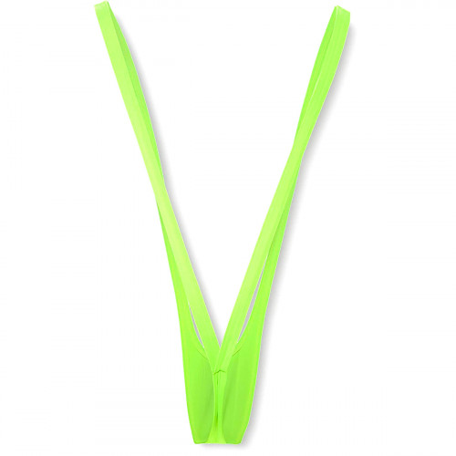 Borat Mankini Vert – Slip à Bretelles Humoristique - Mycrazystuff