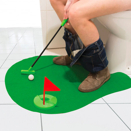 mini golf pour toilettes mycrazystuff.com