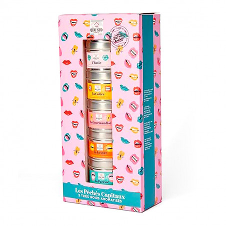 Coffret Thés Les péchés capitaux