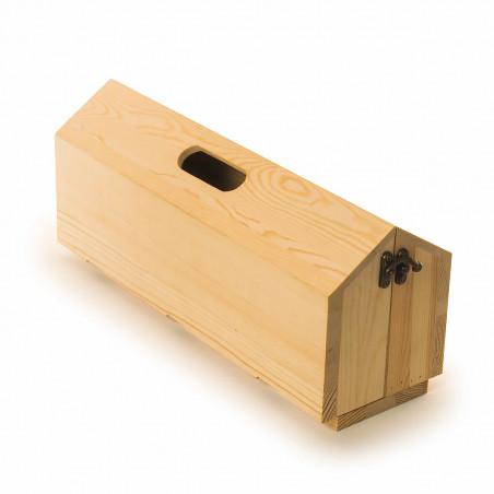 Coffret à bouteille transformable en plateau