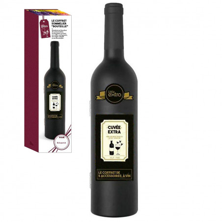 Bouteille coffret sommelier