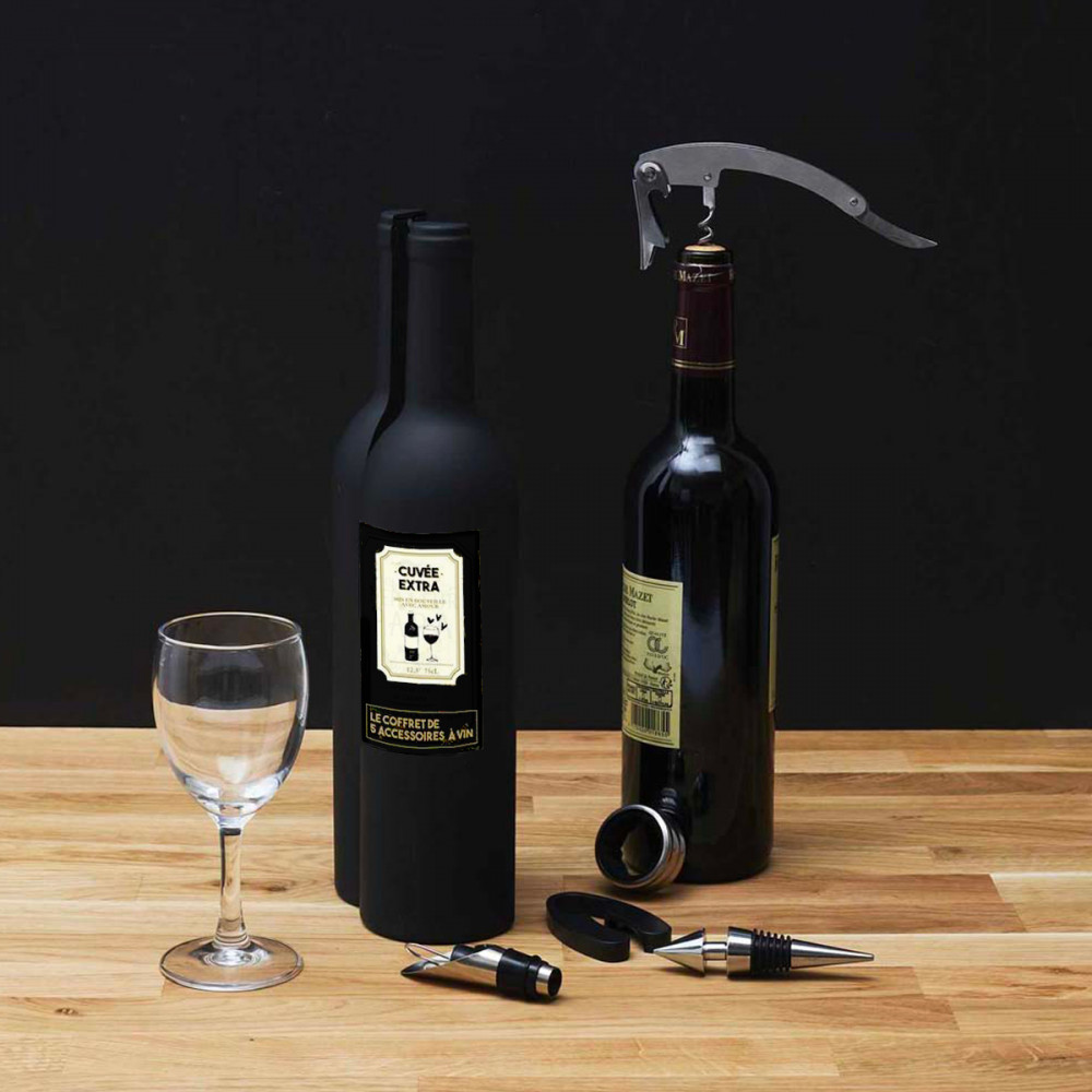 Kit d'accessoires pour bouteille de vin petit