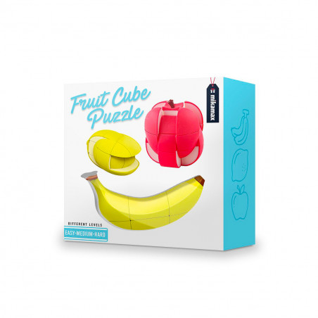 Casse-têtes fruit cube - Puzzle original et coloré - Mycrazystuff