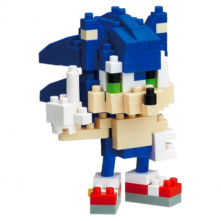 Sonic the hedgehog construction Nanoblock