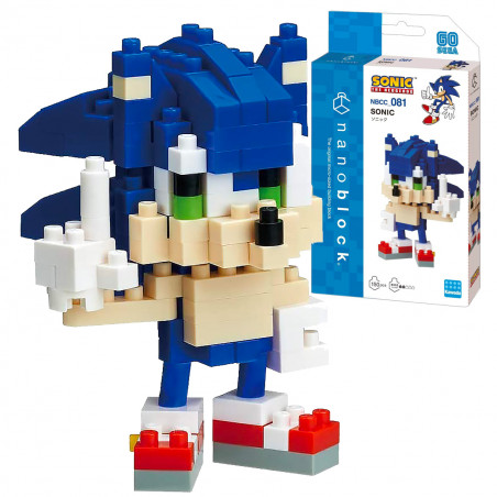 Sonic the hedgehog construction Nanoblock