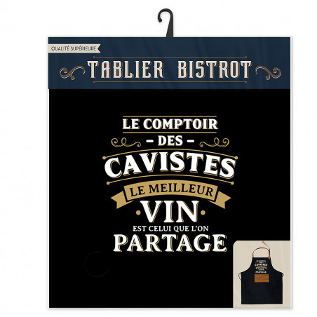 Tablier Comptoir des cavistes