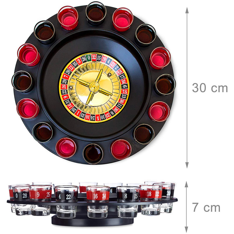 Jeu à boire roulette
