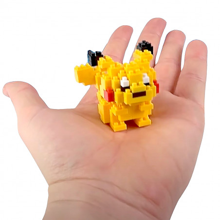 Pikachu Pokemon construction Nanoblock