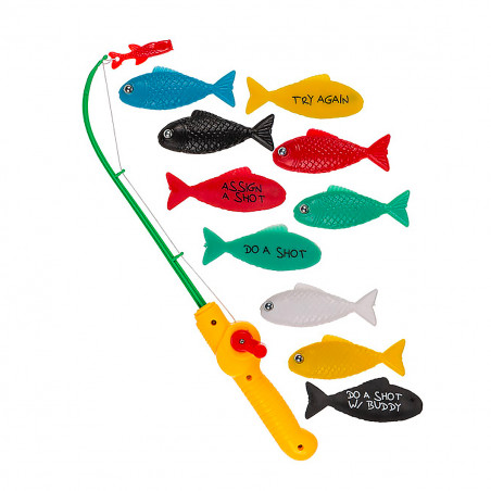 Jeu à boire pêche à la ligne