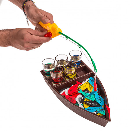 Jeu à boire pêche à la ligne