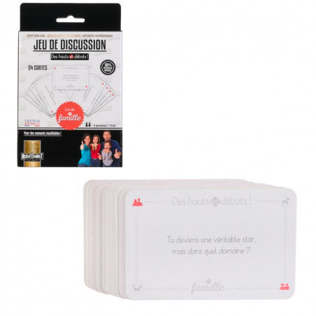 Jeu de discussion Vie en famille