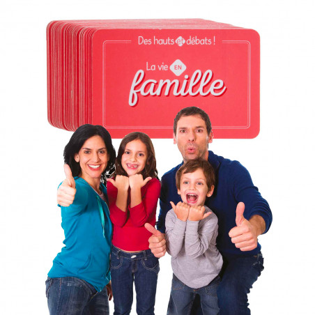 Jeu de discussion Vie en famille