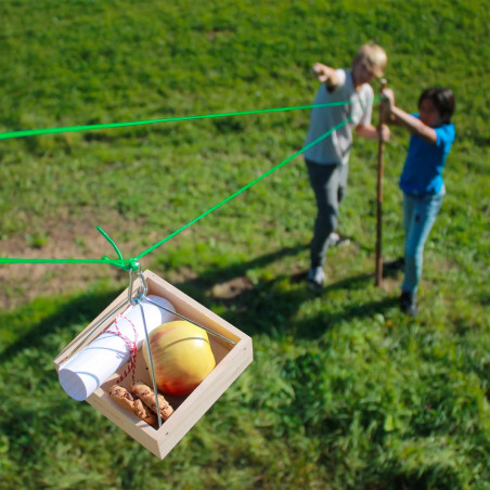 Kit cable de transport tyrolienne