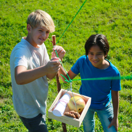 Kit cable de transport tyrolienne