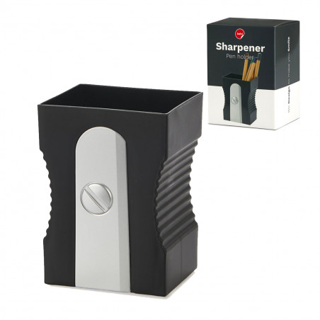 Pot à crayons taille-crayons