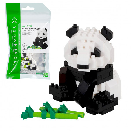 Panda Géant construction Nanoblock