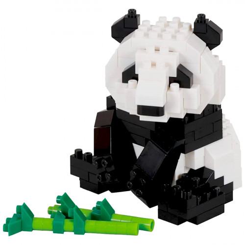 Panda Géant construction Nanoblock