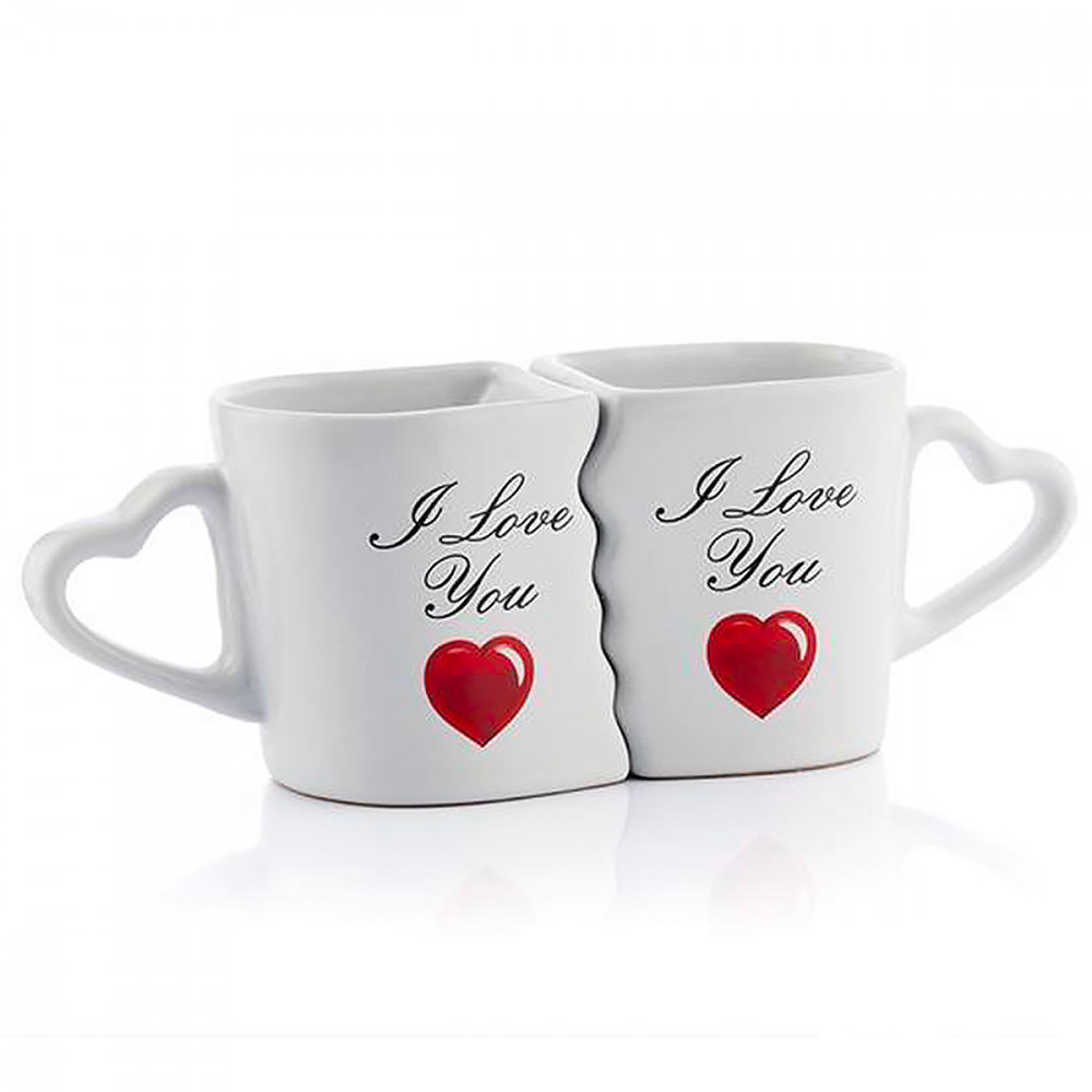 Coffret duo mugs I love you