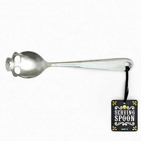Cuillère de service Tête de mort