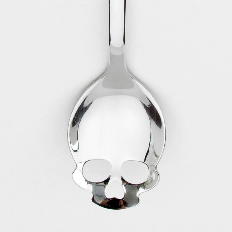 Cuillère de service Tête de mort