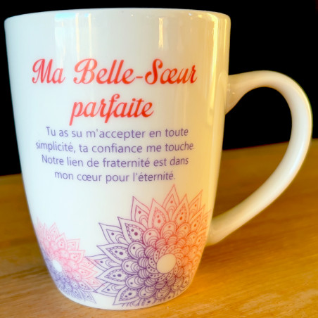 Mug à offrir Belle-soeur parfaite