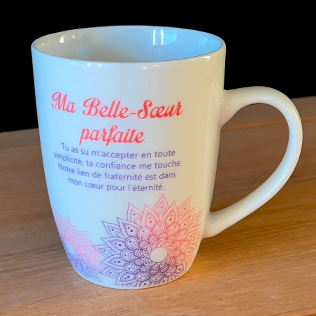 Mug à offrir Belle-soeur parfaite