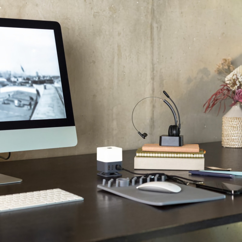 Lampe station de charge USB