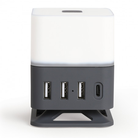 Lampe station de charge USB
