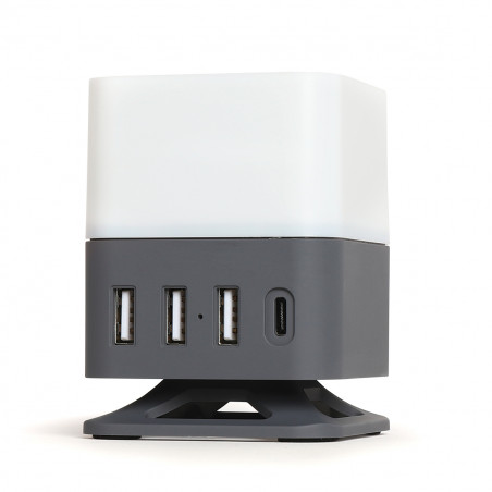 Lampe station de charge USB