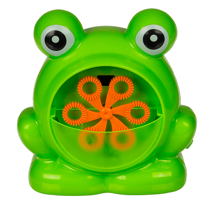 Grenouille machine à bulles