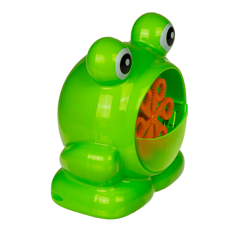 Grenouille machine à bulles
