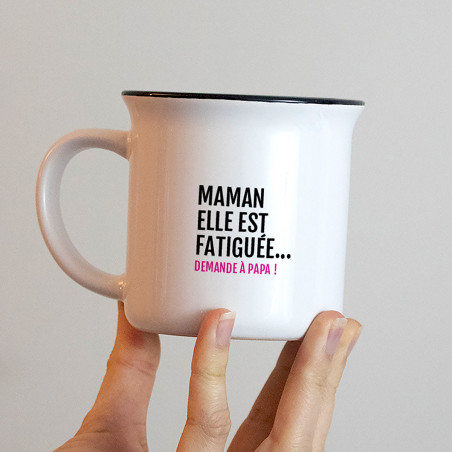 Mug Maman elle est fatiguée - mycrazystuff.com