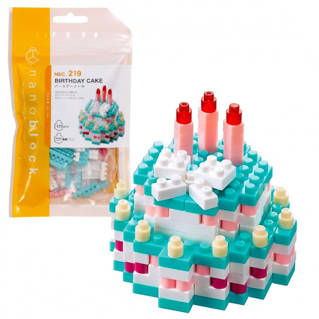 Gâteau d'anniversaire construction Nanoblock