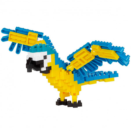 Perroquet construction Nanoblock
