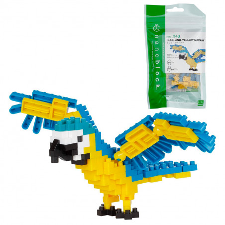 Perroquet construction Nanoblock