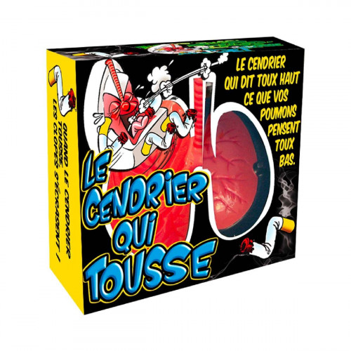 Cendrier Tousseur – Cendrier Humoristique en Forme de Poumons - Mycrazystuff