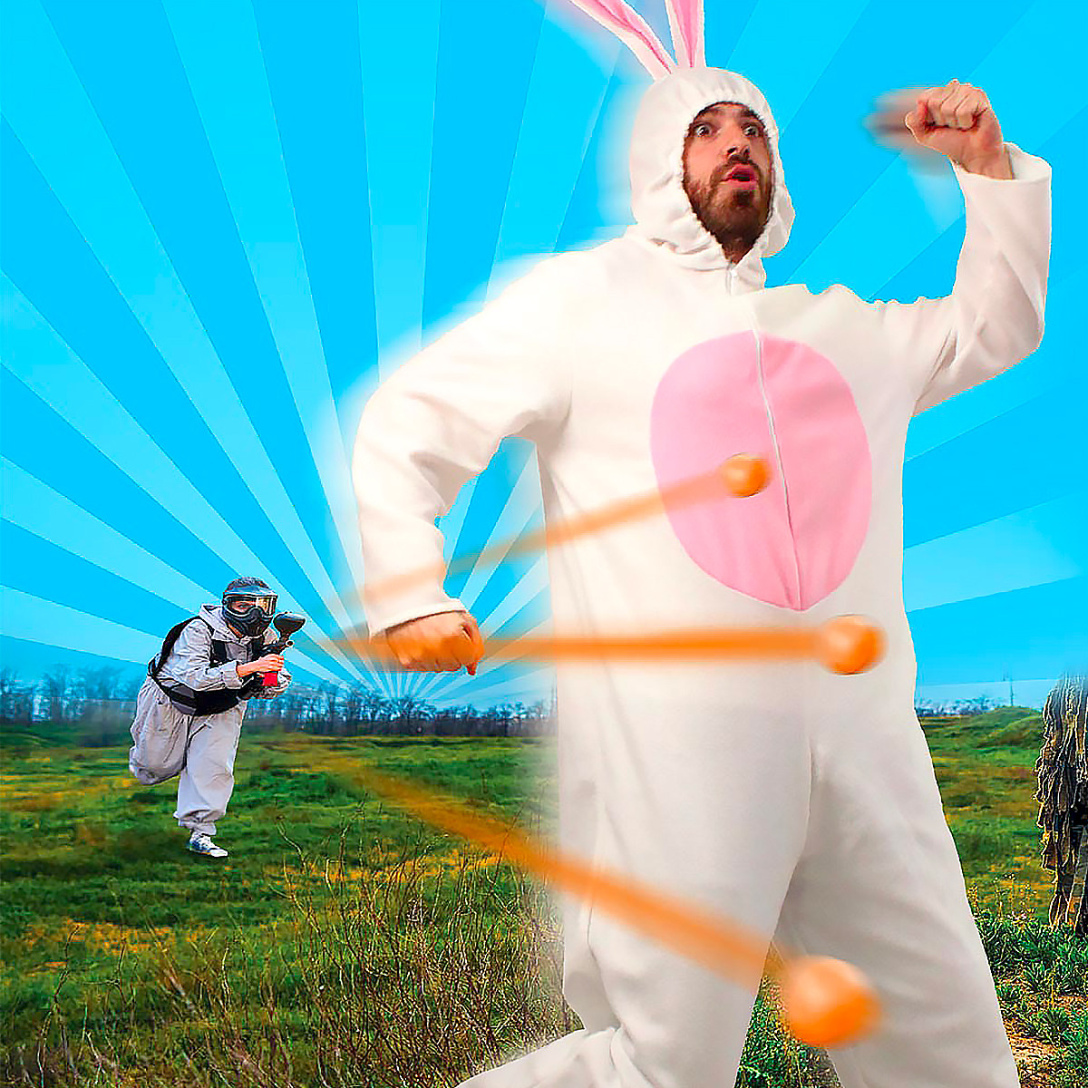 Costume super lapin, un déguisement de Lapin hilarant - 29,65 €