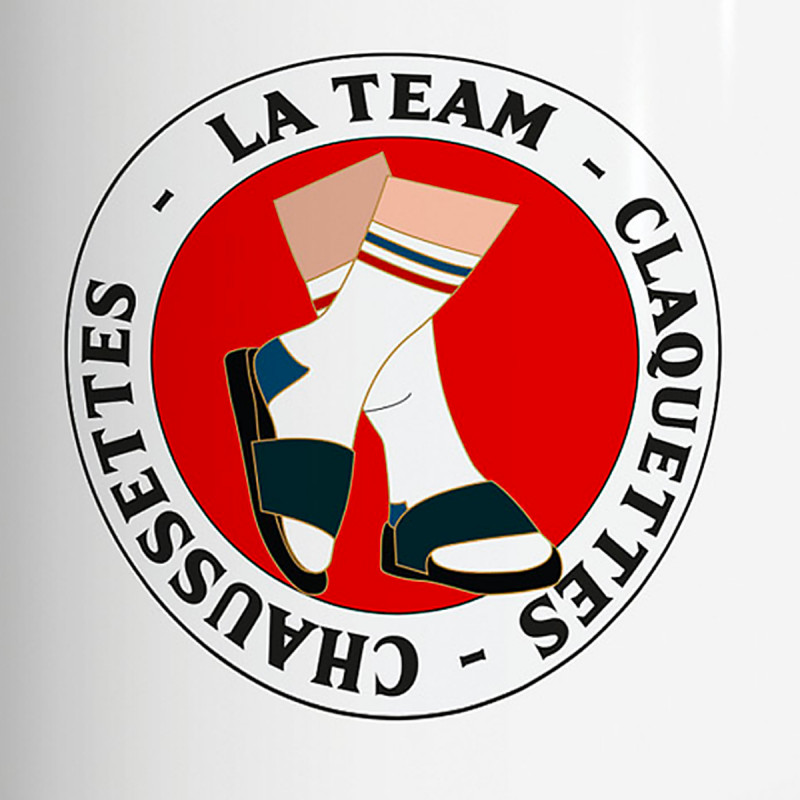 Mug - La Team claquettes chaussettes -